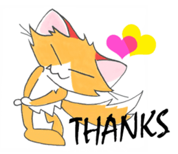 Foxy The Cat sticker #12312352