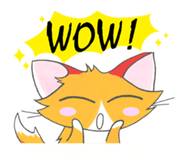 Foxy The Cat sticker #12312353
