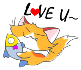 Foxy The Cat sticker #12312355