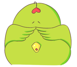 The Green Cartoon sticker #12312494
