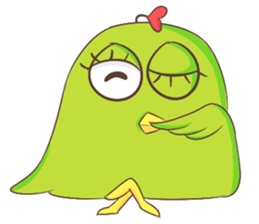 The Green Cartoon sticker #12312497