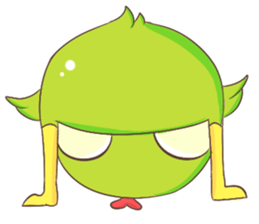 The Green Cartoon sticker #12312498