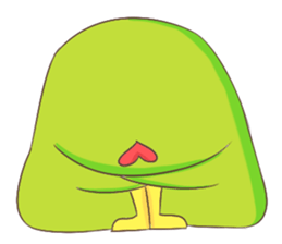 The Green Cartoon sticker #12312503