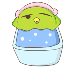 The Green Cartoon sticker #12312509