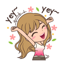 Gorgeous Girl Chibi Version sticker #12312678