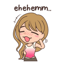 Gorgeous Girl Chibi Version sticker #12312681