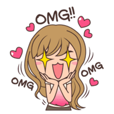 Gorgeous Girl Chibi Version sticker #12312684