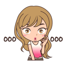 Gorgeous Girl Chibi Version sticker #12312688