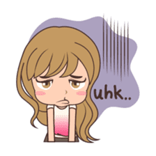 Gorgeous Girl Chibi Version sticker #12312690