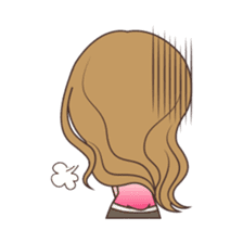 Gorgeous Girl Chibi Version sticker #12312693