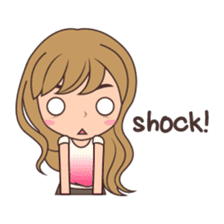 Gorgeous Girl Chibi Version sticker #12312695