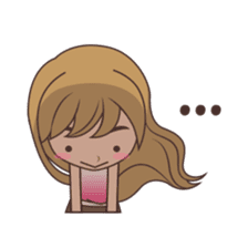 Gorgeous Girl Chibi Version sticker #12312696
