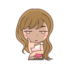 Gorgeous Girl Chibi Version sticker #12312697