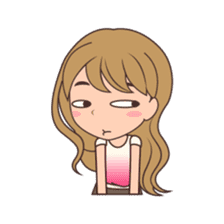 Gorgeous Girl Chibi Version sticker #12312700