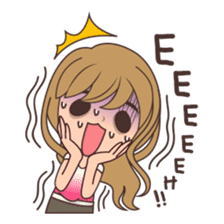 Gorgeous Girl Chibi Version sticker #12312702