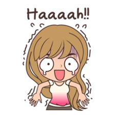 Gorgeous Girl Chibi Version sticker #12312703