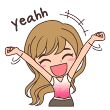 Gorgeous Girl Chibi Version sticker #12312708