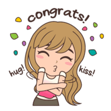 Gorgeous Girl Chibi Version sticker #12312709