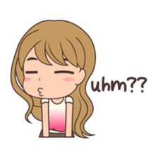 Gorgeous Girl Chibi Version sticker #12312716