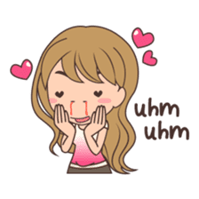 Gorgeous Girl Chibi Version sticker #12312717