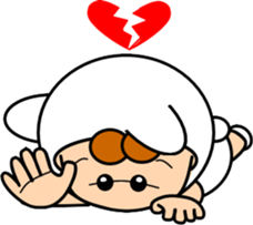 Along with the cute rabbit sticker #12312813