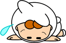 Along with the cute rabbit sticker #12312820