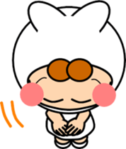 Along with the cute rabbit sticker #12312826