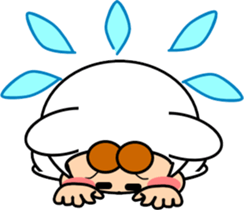 Along with the cute rabbit sticker #12312833