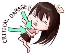 Mintra: Dreamy Lady sticker #12313698