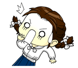 Cute Junior Convent High School Girls sticker #12313815