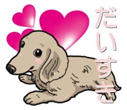 Daily Miniature Dachshund sticker #12313919