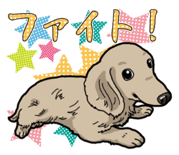 Daily Miniature Dachshund sticker #12313930