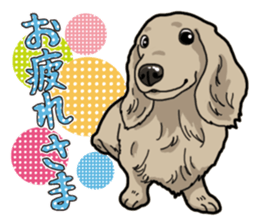 Daily Miniature Dachshund sticker #12313945