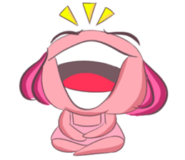 Lovely Pink Girl ' Life, Vol 2 sticker #12314540