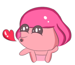 Lovely Pink Girl ' Life, Vol 2 sticker #12314541