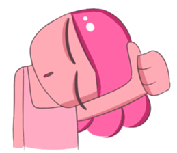 Lovely Pink Girl ' Life, Vol 2 sticker #12314542