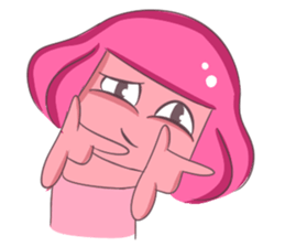 Lovely Pink Girl ' Life, Vol 2 sticker #12314547