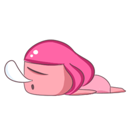 Lovely Pink Girl ' Life, Vol 2 sticker #12314550