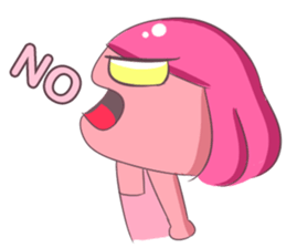 Lovely Pink Girl ' Life, Vol 2 sticker #12314554