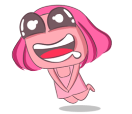 Lovely Pink Girl ' Life, Vol 2 sticker #12314555