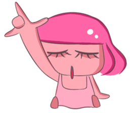 Lovely Pink Girl ' Life, Vol 2 sticker #12314562