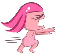 Lovely Pink Girl ' Life, Vol 2 sticker #12314563