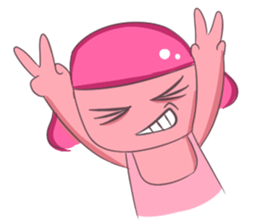 Lovely Pink Girl ' Life, Vol 2 sticker #12314564