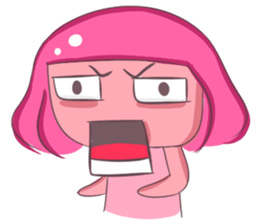 Lovely Pink Girl ' Life, Vol 2 sticker #12314570