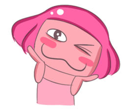 Lovely Pink Girl ' Life, Vol 2 sticker #12314571