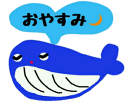 Pretty friend of the sea sticker #12316029