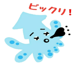 Pretty friend of the sea sticker #12316040