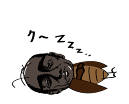 uncle cockroach sticker #12316390