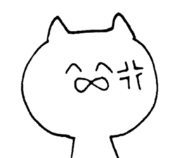 Emotion is rich cat sticker #12317350
