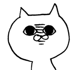 Emotion is rich cat sticker #12317362